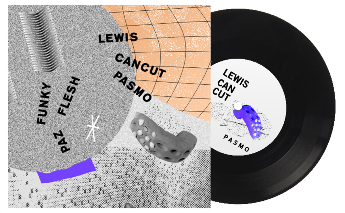 Paz + Lewis CanCut - Funky Flesh / Pasmo - 7" Vinyl Record